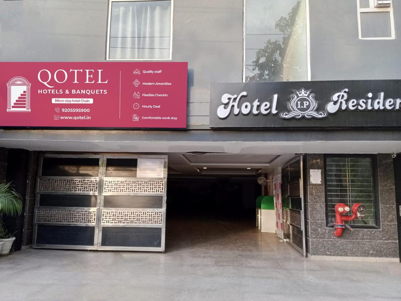 Qotel Hotel Ip Residency East Delhi Preet Vihar Neu-Delhi Exterior foto